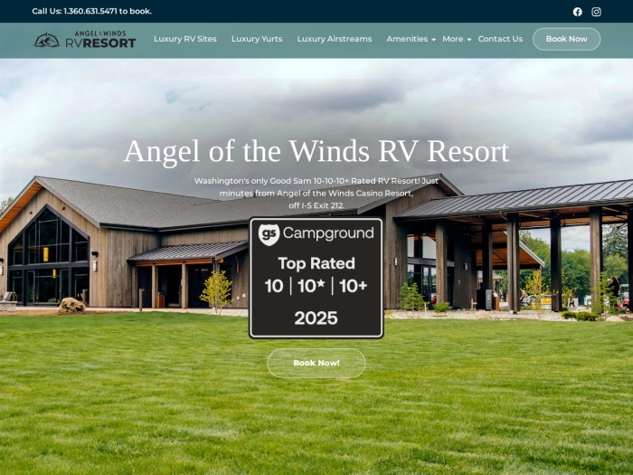Angel of the Winds RV resort
