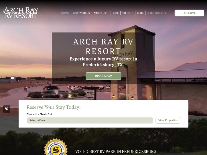 Arch Ray on the River