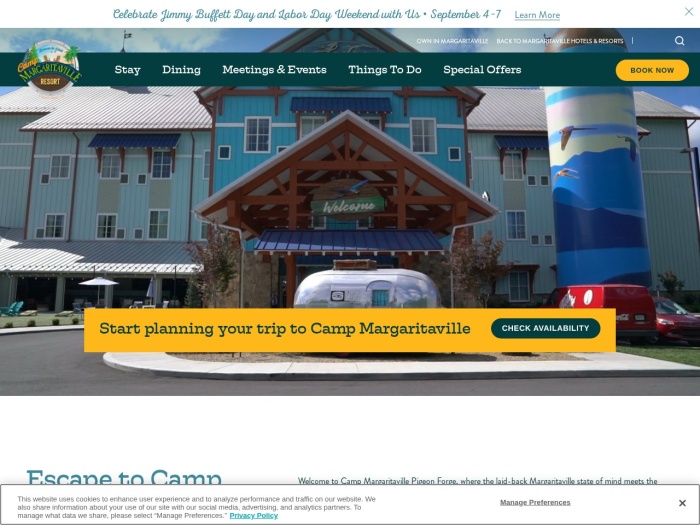Camp Margaritaville RV Resort - Pigeon Forge