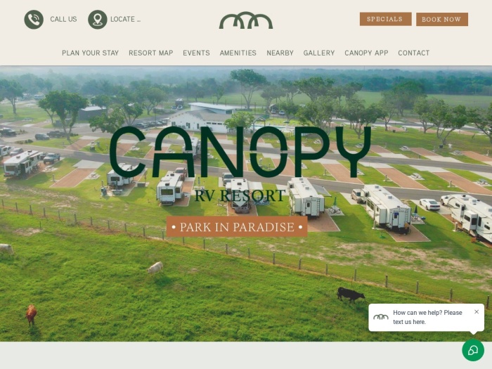 Canopy Luxury RV Resort