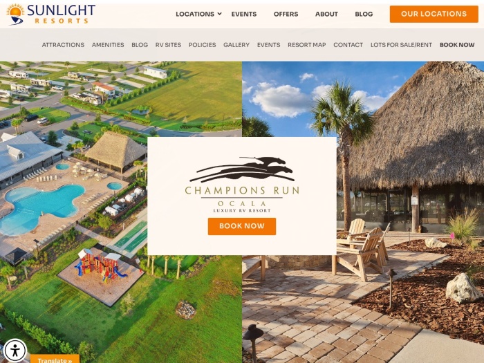 Champions Run Ocala Luxury RV Resort