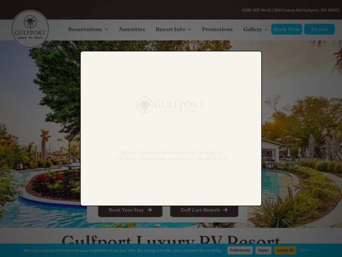 Gulfport Luxury RV Resort