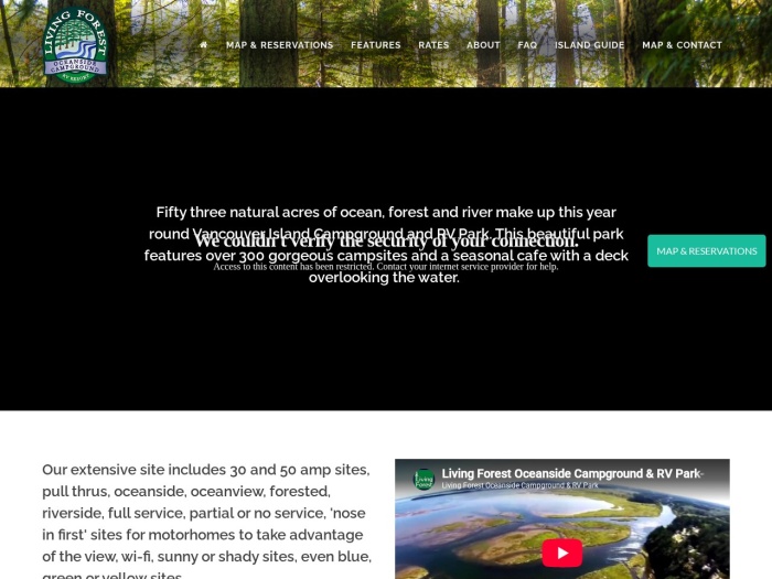Living Forest Oceanside Campground & RV Resort