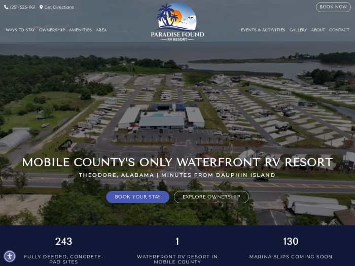 Paradise Found RV Resort