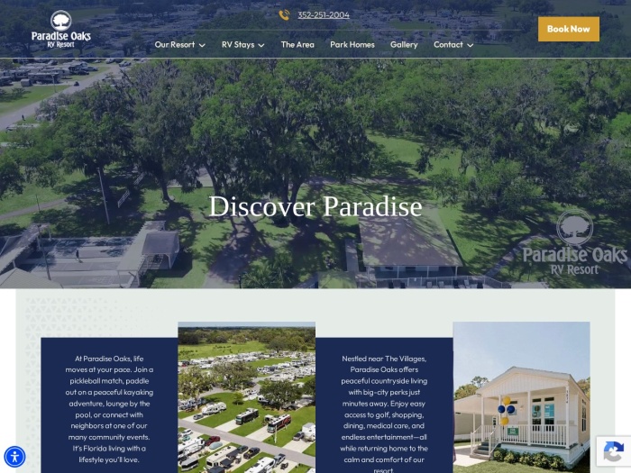 Paradise Oaks RV Resort