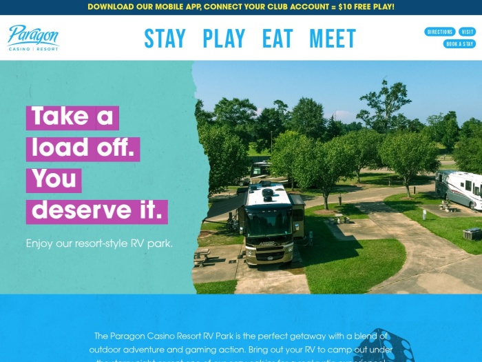Paragon Resort and Casino RV Park