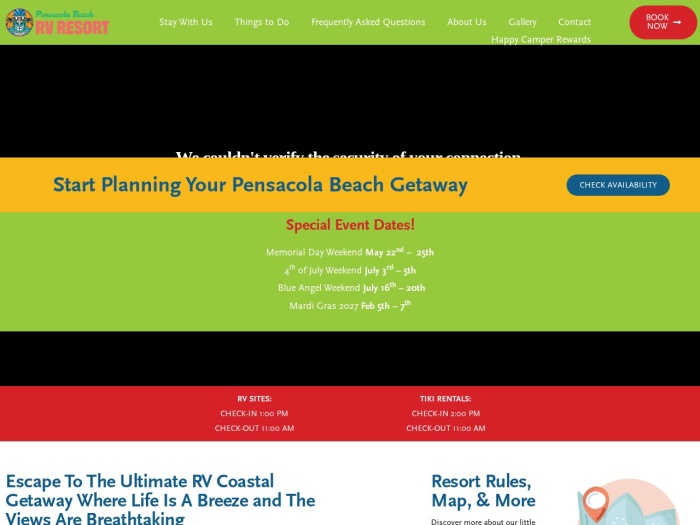 Pensacola Beach RV Resort