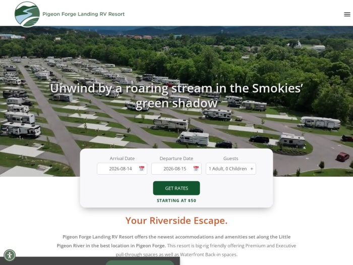 Pigeon Forge Landing RV Resort