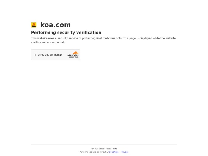 Red Bluff KOA Journey