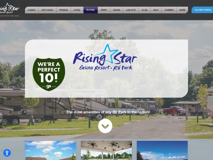 RV Park at Rising Star Casino