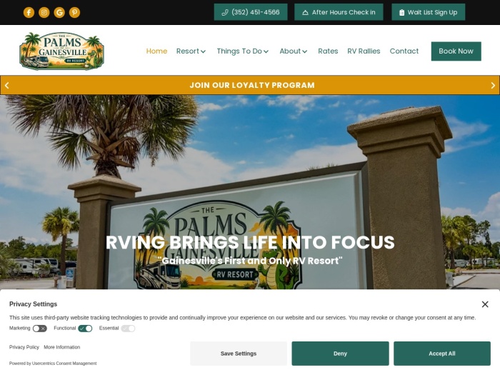 Santa Fe Palms RV Resort