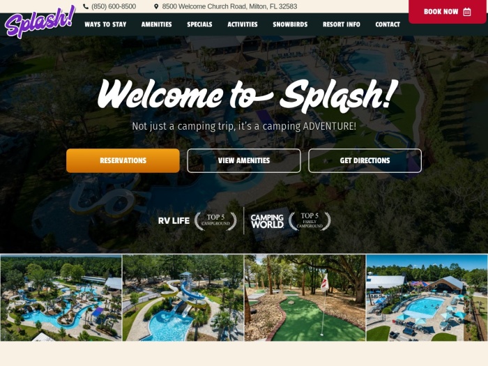 Splash RV Resort & Water Park