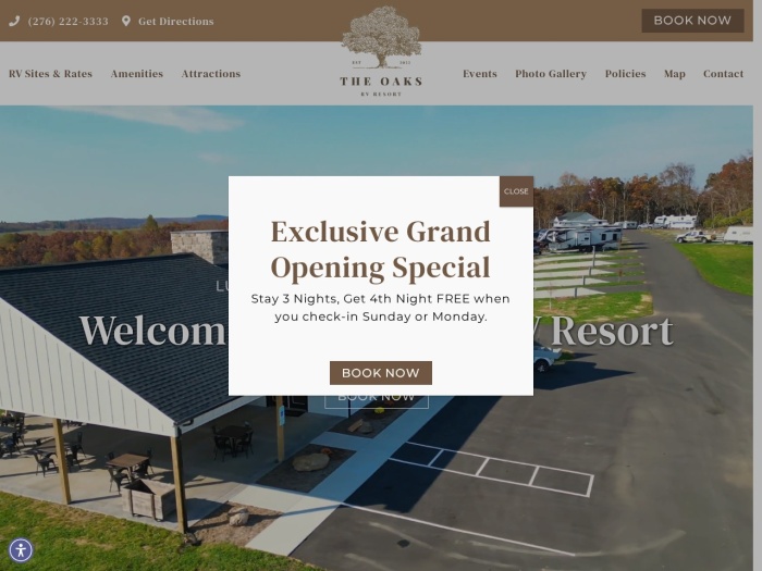 The Oaks RV Resort